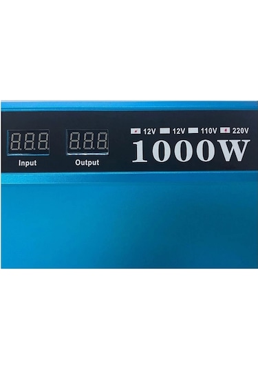 Epilons 12v 1000w Tam Sinus İnverter 220v Çevirici Taşınabilir Güç Kaynağı