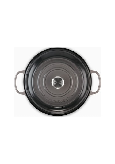 Le Creuset Gourmet Profesyonel Lüks Döküm Tencere Siyah 30 Cm