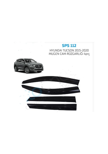Hyundaı Tucson Sunplex Mugen Cam Rüzgarlığı. 2015-2021 4 Parça