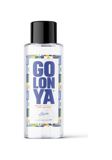 Golonya Alaca Cam Şişe Kolonya 250 ML
