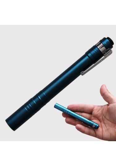 Gold Police Gp-206 Led Beyaz Işıklı Doktor Kalem Fener Gümüş