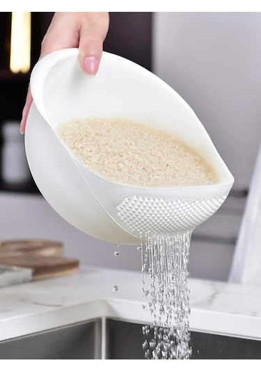 Lichen 1 Adet-sergi Pirinç Kasesi Drenaj Sepeti Meyve Kasesi Beyaz