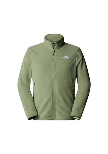 The North Face Erkek Glacier Tam Boy Fermuarlı Polar Nf0a8d0rbo91 Yeşil