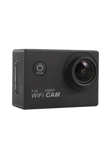 Maiyame Siyah 1080p Mini Spor Kamera - 30m Su Geçirmez, 140 Geniş Açı Lensli, Dış Etkinlikler İçin Video Kaydedici Siyah