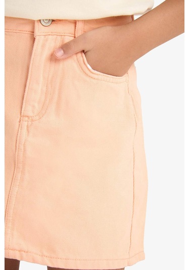 DeFacto Kız Çocuk Gabardin Etek E2649A825SMOG325 Turuncu