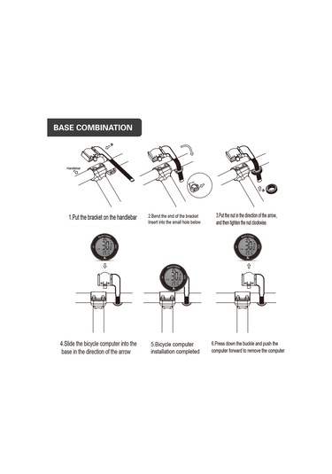 Aubyhe Siyah Arka Planlı Bisiklet Bilgisayarı, Led Işık Ve Canlı Veri Kaydı Hız, Mesafe, Kalori Çok Renkli