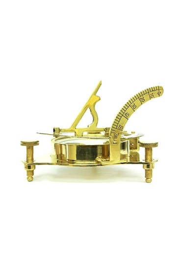 Pusulalı Güneş Saati Dekoratif Hediyelik