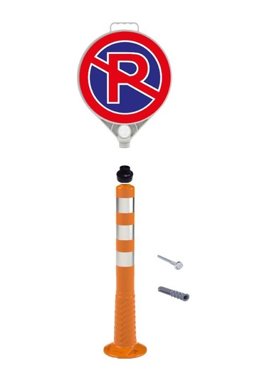 Otopark Düzenleyici (75 Cm Delinatör + Park Yapılmaz Levhası)