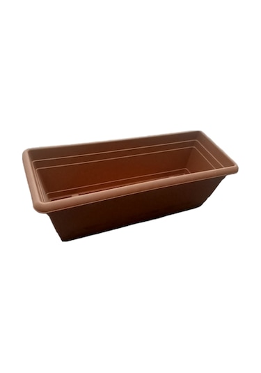 Toprak Balkon Saksı Plastik 8,5 litre Tabaksız