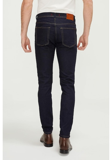 Erkek Slim Fit Likralı Jean Kot Pantolon 001