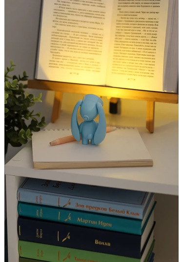 Mıland Mekanik Tavşanlı Dekoratif Okuyucu Lambası 329643477 Açık Mavi