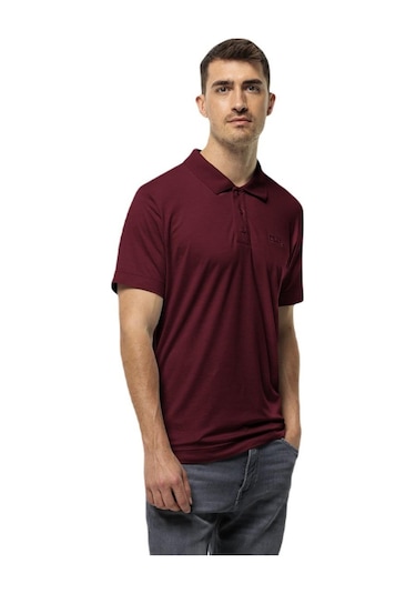 Jack Wolfskin 1809721 Travel M Erkek Polo Tişört 001