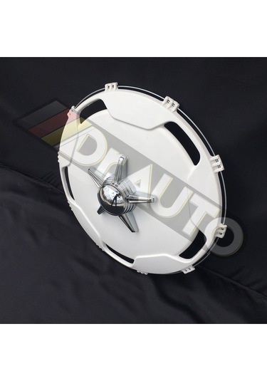 22.5 İnç Yıldız Model Bombeli Fırfırlı Jant Kapağı 4'lü Takım