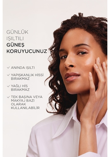L'Oréal Paris Bright Reveal Koyu Leke Karşıtı Renkli Fluid Günlük Yüz Güneş Kremi SPF50 Medium 50 ML