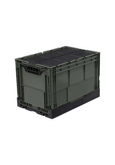 Freecamp Katlanır Kamp Kasası Kapaklı 80 Litre Yeşil