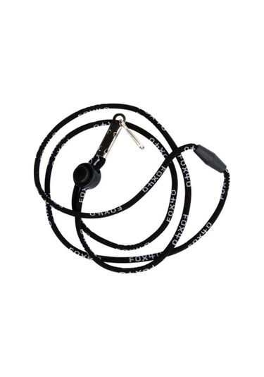 Fox40 Lanyard Düdük İpi Sıyah Siyah