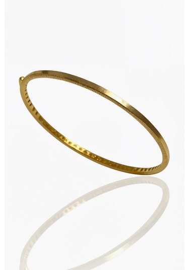 Altın Ajda Kelepçe Bilezik