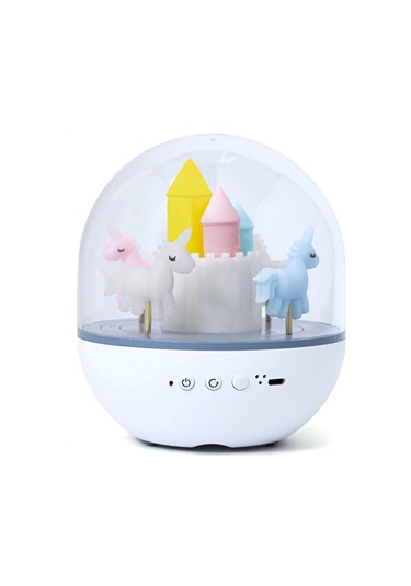 Shineyee Romantik Odalar İçin Fantezi Atlıkarınca Lambası - Yumuşak Işık, Dinlenme Ve Çocuklar İçin Gece Lambası Diğer