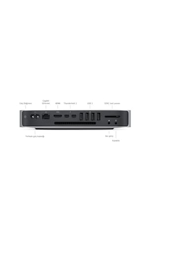 Apple Mac Mini MGEN2TU/A i5-4278U 8 GB 512 GB SSD macOS Mini Pc