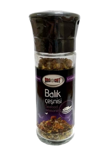 Bağdat Balık Çeşnisi Değirmen Kapak Cam 45 G