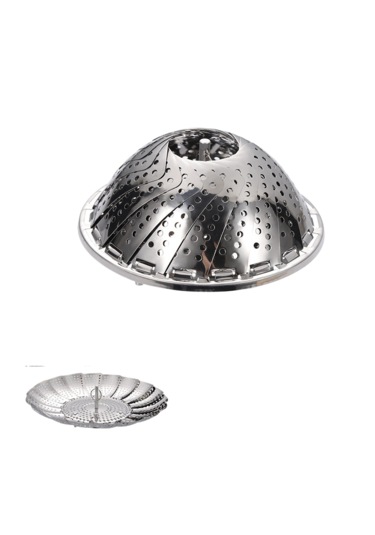 Paslanmaz Çelik Teleskopik Süzgeç Buharlı Pişirici Rafı