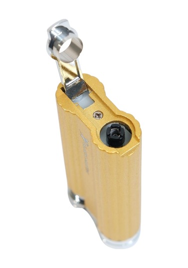 Black Martin Tek Torch Pürmüz Delicili Sarı Metal Puro Çakmağı - Tr9537
