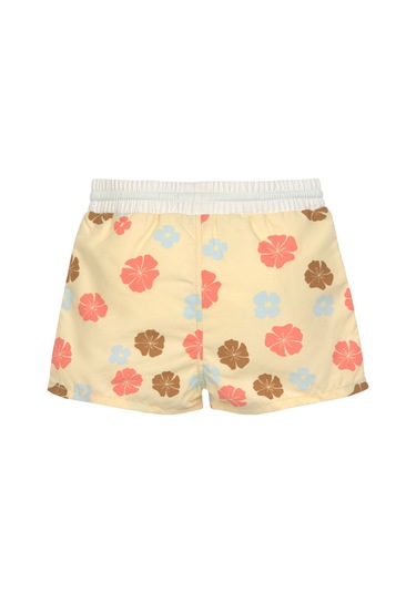 Lassig Flowers Uv Korumalı Mayo Şort Vanilla