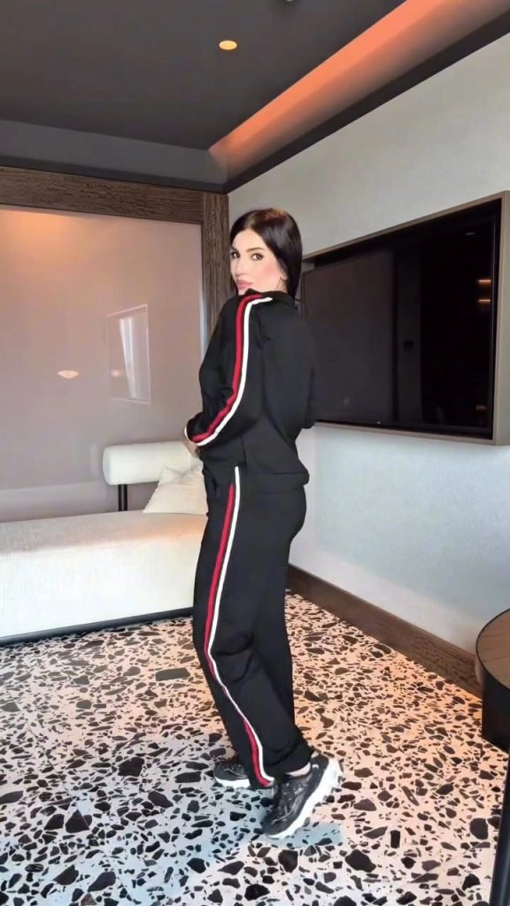 Tua Moda Kadın Uzun Kollu Fermuarlı Viskon Iki Iplik Bluz Ve Pantolon Ikili Takım Siyah