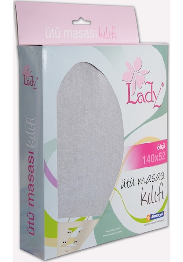 Lady Saraylı Keçeli Isıya Dayanıklı Ütü Masası Kılıfı Örtüsü Bezi