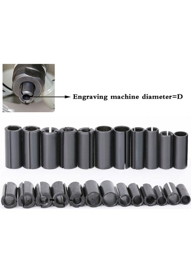 Sones 13 Adet/takım Freze Kesici Dönüşüm Mandren Gravür Makinesi Düzeltici Elektrikli Ahşap Frezeleme Konnektörü