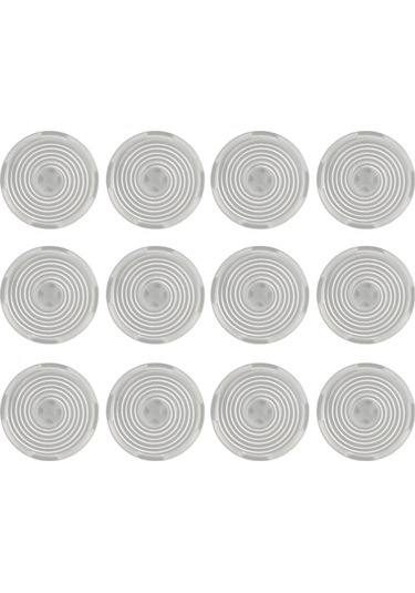 12 Adet Arcade Düğme Kılıfı Yedek Mekanik Basmalı Düğme Kılıfları Kailh, Cherry, Ttc, Akko Ve Glorious Anahtarlar İçin Beyaz