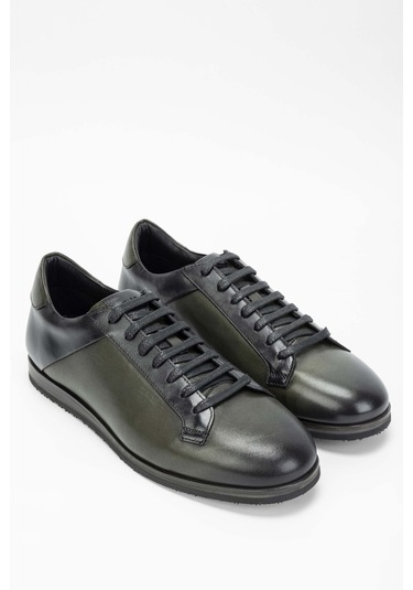 Tamer Tanca Erkek Hakiki Deri Haki Casual Ayakkabı 987 081 Erk Ayk Sk23/24 Hakı Haki