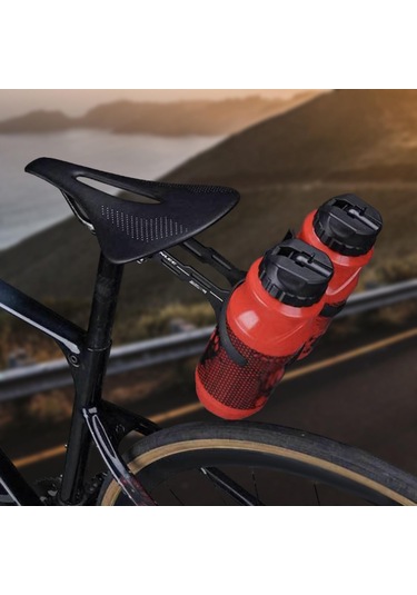 Homyl Bisiklet Su Şişesi Tutucu Adaptörü Aksesuarları Montajı Siyah