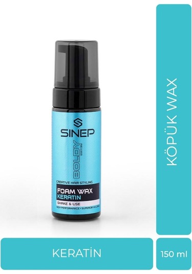 Sinep Boldy Series Keratin İçerikli Foam Köpük Wax 150 Ml