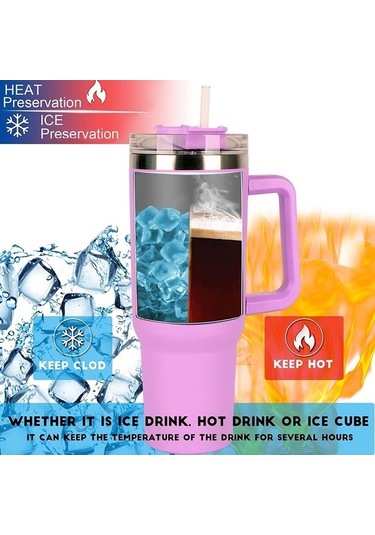 Xianwen Paslanmaz Çelik Yalıtımlı Termos Bardak - Siyah Yurt