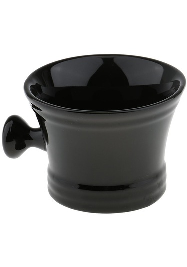 Suntek Siyah Seramik Erkek Tıraş Kupa Kase Kuaför Sakal