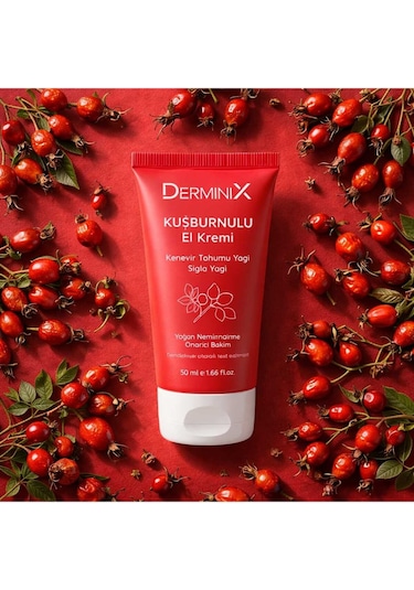 El Kremi 2'li Set 50 Ml Kuşburnu Özlü Yoğun Nemlendirici Bakım
