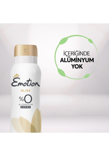Emotion Bliss Kadın Sprey Deodorant 6 x 200 ML