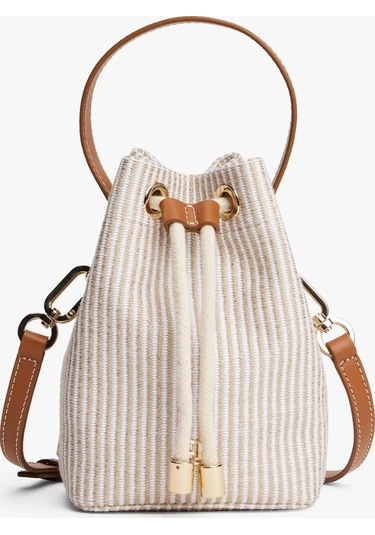 Tommy Hilfiger Premium Plaj Kadınçantası Bej