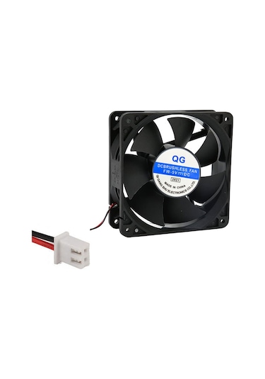 5v 8cm 2 Pinli Fan 8cm X 8cm X 2.5cm Dc 5v Fan