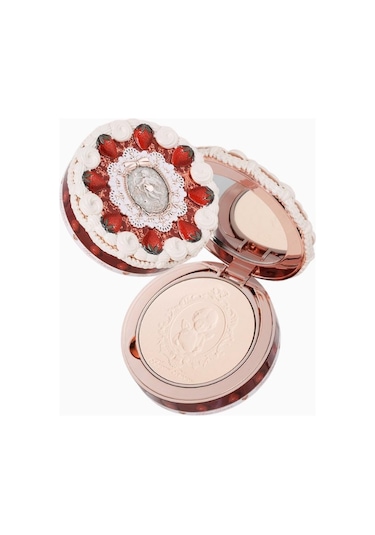 Flower Knows Strawberry Cupid Pore-blur Powder Pudra 02 Ivory Beige