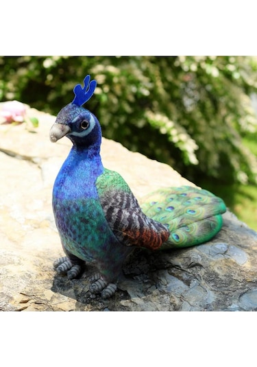 Tavus Kuşu 55 Cm Peluş Oyuncak Yeşil