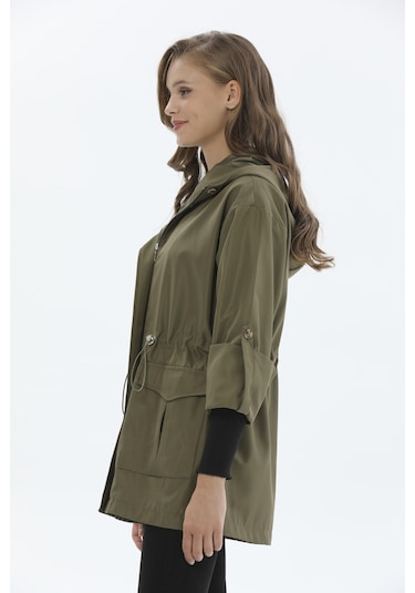 First Company Kadın Trençkot 2424bs112498 Haki