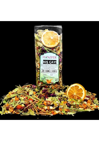 Hanzade Bitkisel Kış Çayı 200 Gr Zengin İçerikli