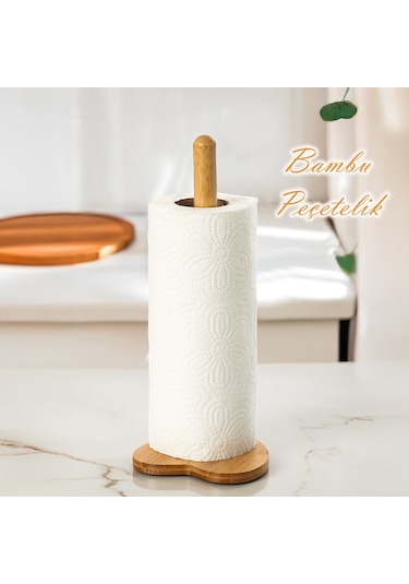 Porsima Bld-187 Bambu Kağıt Havluluk Dekoratif Peçetelik