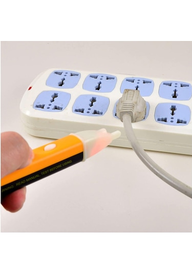 Temassız Faz Kontrol Kalemi Elektrik Kaçak Akım Kalemi Sesli