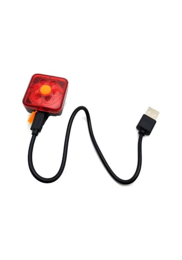 Forte Gt Bainbow Usb Şarjlı Bisiklet Arka Işık Xbyc 6120