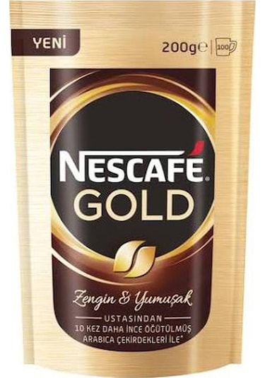 Nescafe Gold Çözünebilir Kahve 200 Gr