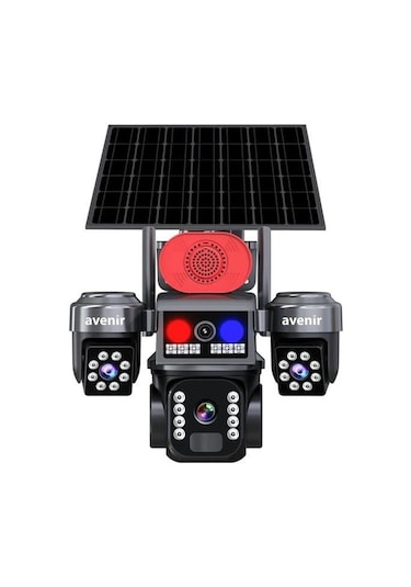 Avenır 6mp Av-s463g 4g Solar Ip Kamera 3 Kameralı