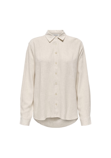 Only Bayan Gömlek 15347208 Açık Bej Açık Bej
